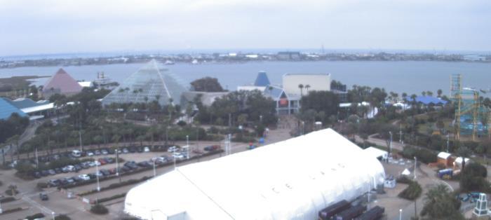 Weather camera view of Moody Gardens Inc..