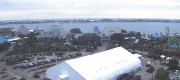 Weather camera view of Moody Gardens Inc..