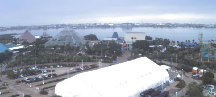 Weather camera view of Moody Gardens Inc..