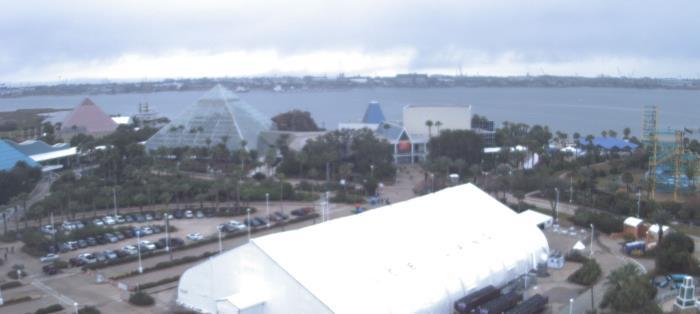 Weather camera view of Moody Gardens Inc..