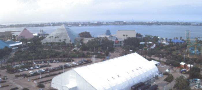 Weather camera view of Moody Gardens Inc..