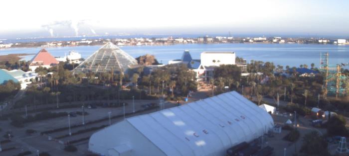Weather camera view of Moody Gardens Inc..