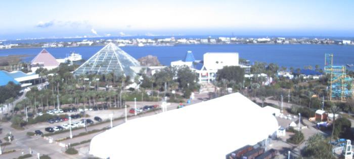 Weather camera view of Moody Gardens Inc..