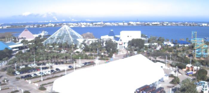 Weather camera view of Moody Gardens Inc..