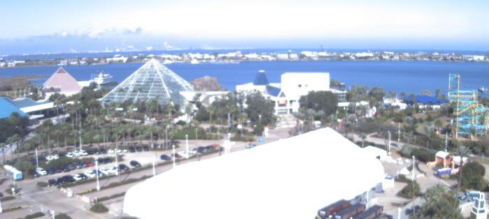 Weather camera view of Moody Gardens Inc..