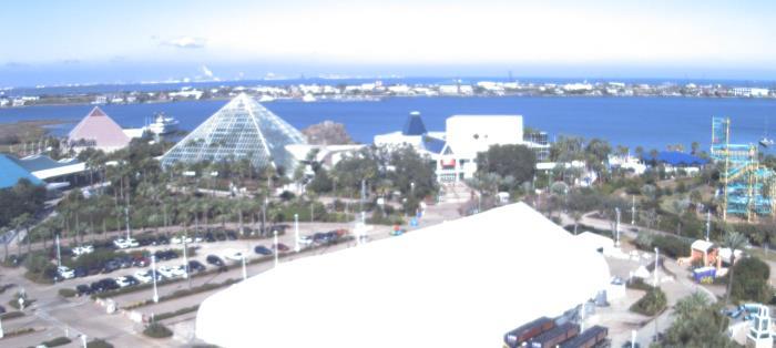 Weather camera view of Moody Gardens Inc..