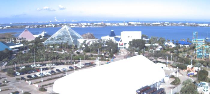 Weather camera view of Moody Gardens Inc..