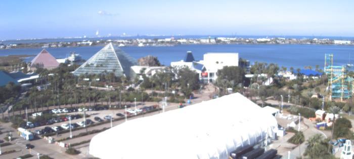Weather camera view of Moody Gardens Inc..