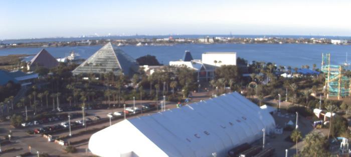 Weather camera view of Moody Gardens Inc..