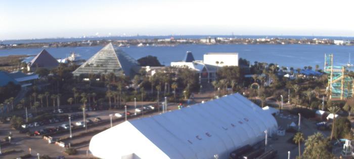 Weather camera view of Moody Gardens Inc..