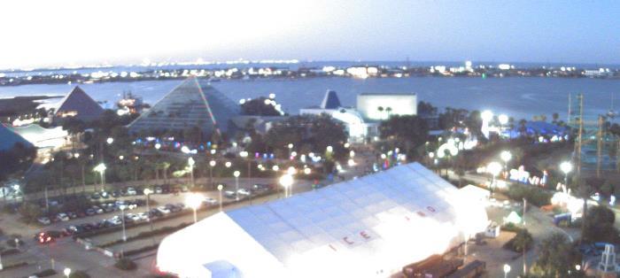 Weather camera view of Moody Gardens Inc..