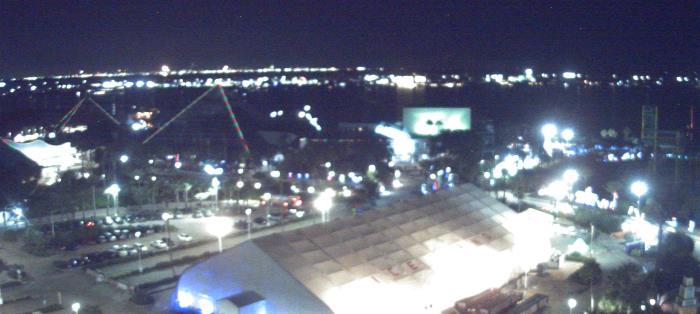 Weather camera view of Moody Gardens Inc..