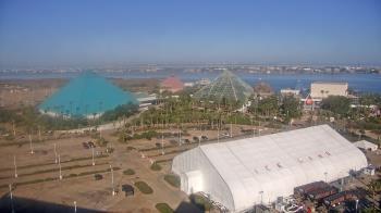 Weather camera view of Moody Gardens Inc..