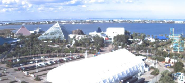 Weather camera view of Moody Gardens Inc..