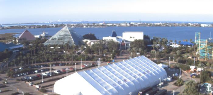 Weather camera view of Moody Gardens Inc..
