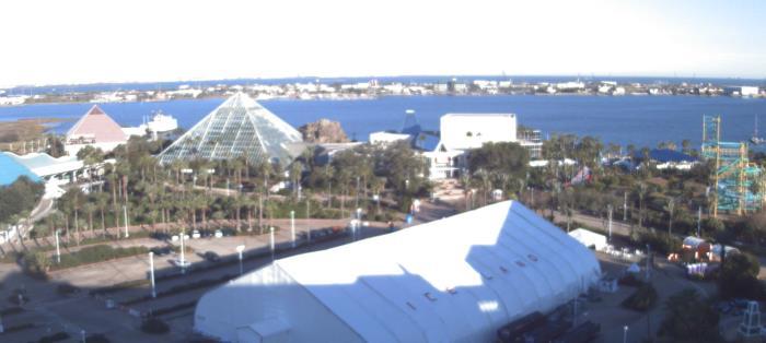 Weather camera view of Moody Gardens Inc..