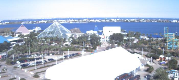 Weather camera view of Moody Gardens Inc..