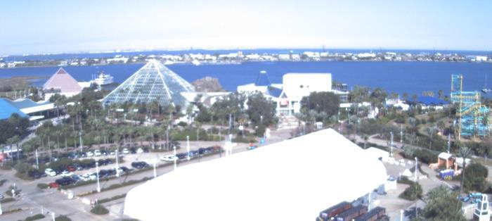 Weather camera view of Moody Gardens Inc..