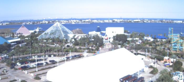 Weather camera view of Moody Gardens Inc..