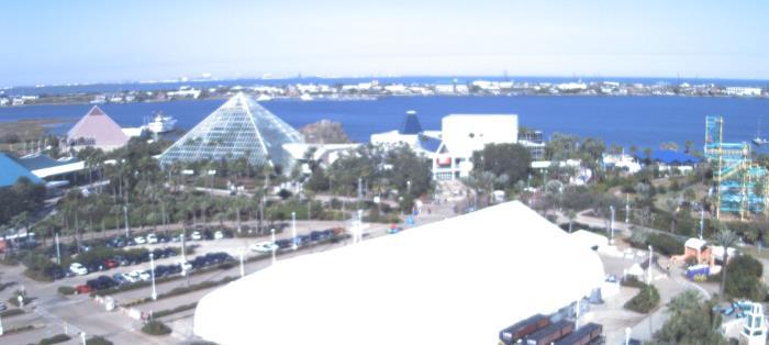 Weather camera view of Moody Gardens Inc..
