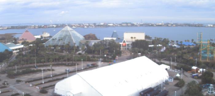 Weather camera view of Moody Gardens Inc..