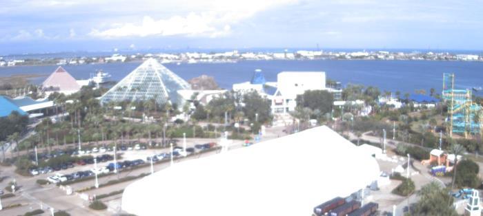Weather camera view of Moody Gardens Inc..