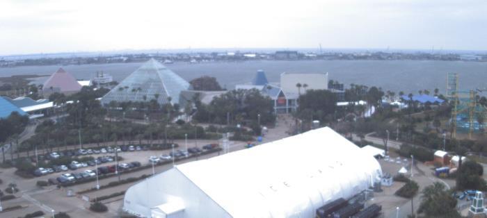 Weather camera view of Moody Gardens Inc..