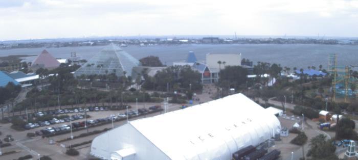 Weather camera view of Moody Gardens Inc..