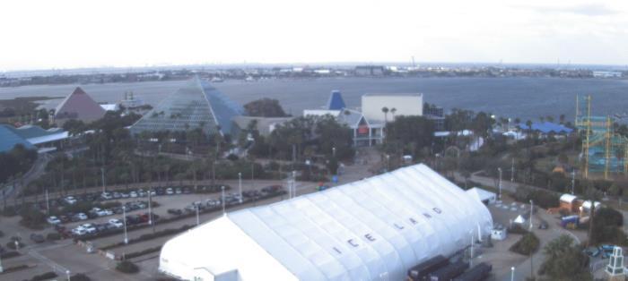 Weather camera view of Moody Gardens Inc..