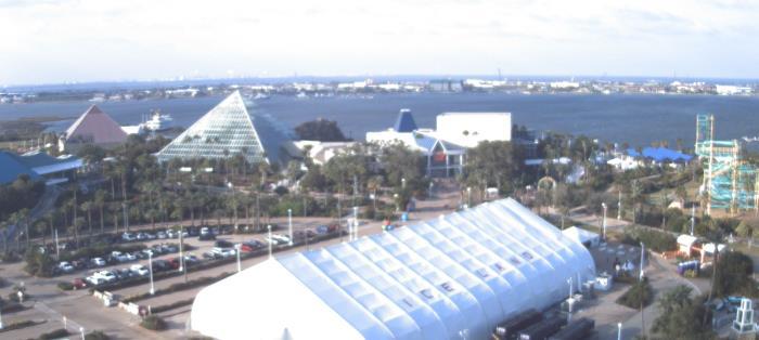 Weather camera view of Moody Gardens Inc..