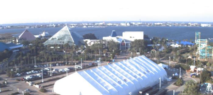 Weather camera view of Moody Gardens Inc..
