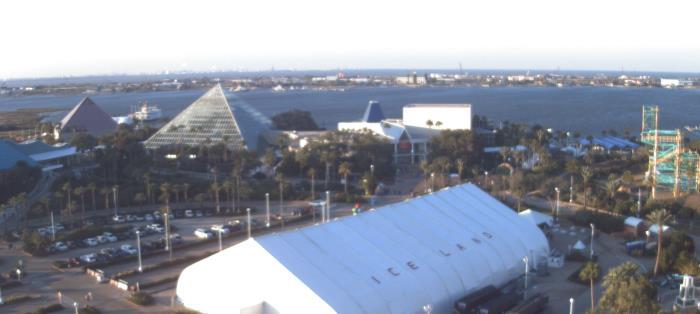 Weather camera view of Moody Gardens Inc..