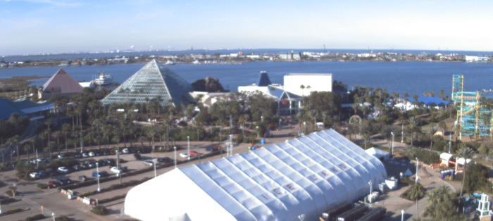 Weather camera view of Moody Gardens Inc..