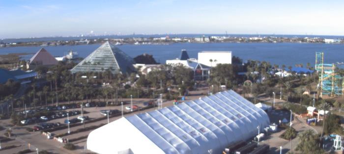 Weather camera view of Moody Gardens Inc..