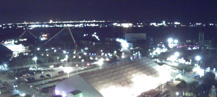 Weather camera view of Moody Gardens Inc..
