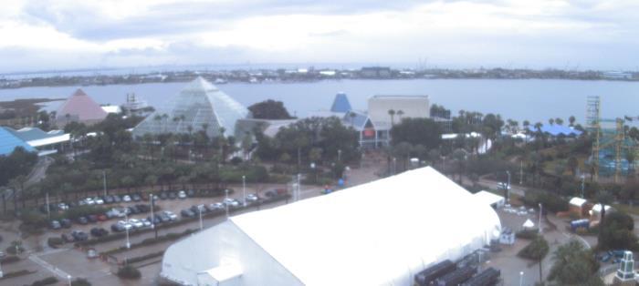 Weather camera view of Moody Gardens Inc..