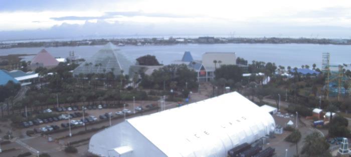 Weather camera view of Moody Gardens Inc..