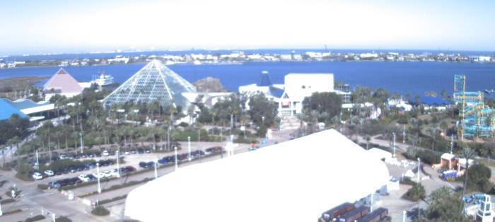 Weather camera view of Moody Gardens Inc..