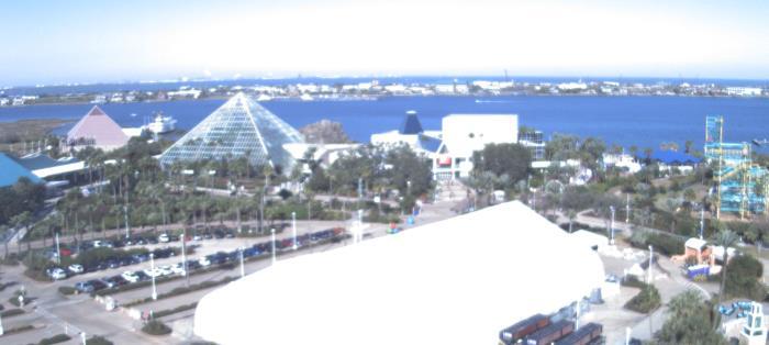 Weather camera view of Moody Gardens Inc..