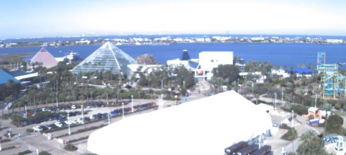 Weather camera view of Moody Gardens Inc..