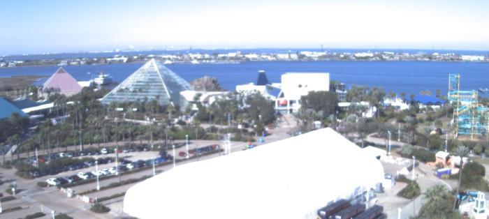 Weather camera view of Moody Gardens Inc..