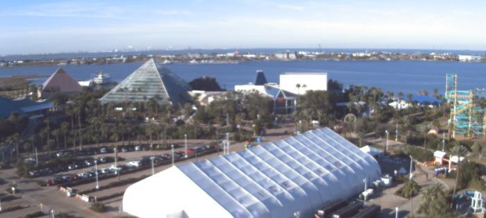 Weather camera view of Moody Gardens Inc..