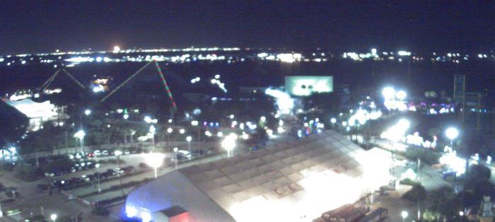 Weather camera view of Moody Gardens Inc..
