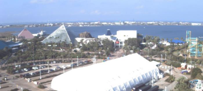 Weather camera view of Moody Gardens Inc..