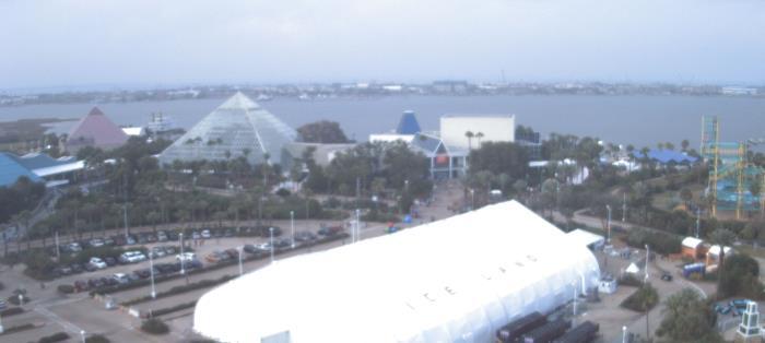 Weather camera view of Moody Gardens Inc..
