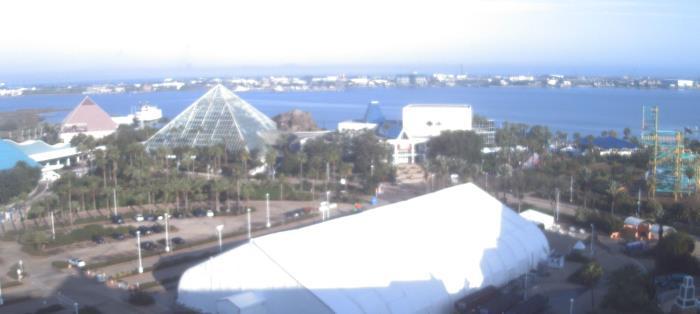 Weather camera view of Moody Gardens Inc..