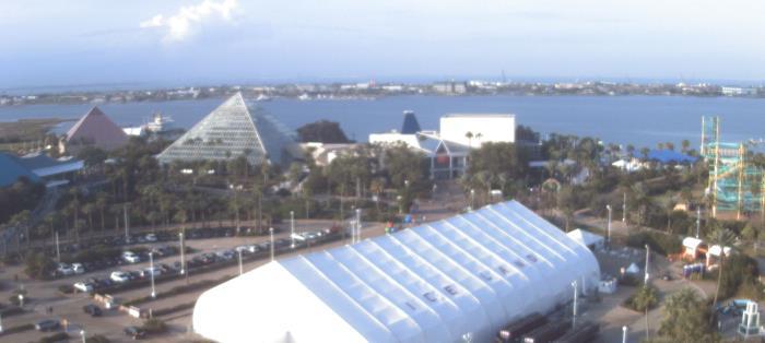 Weather camera view of Moody Gardens Inc..
