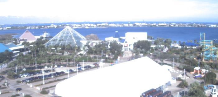 Weather camera view of Moody Gardens Inc..