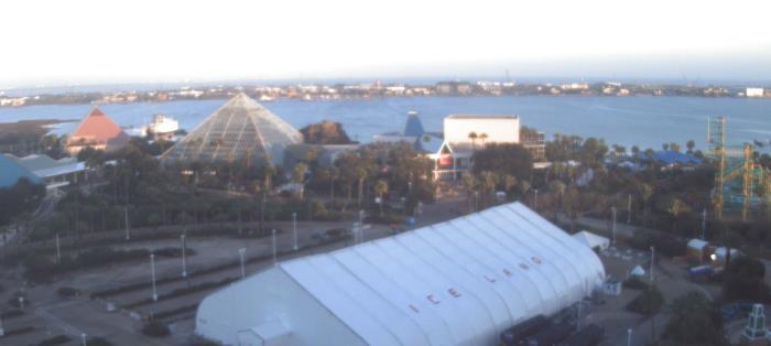 Weather camera view of Moody Gardens Inc..