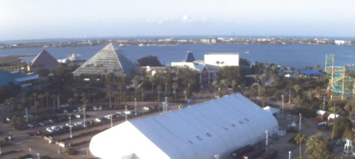 Weather camera view of Moody Gardens Inc..